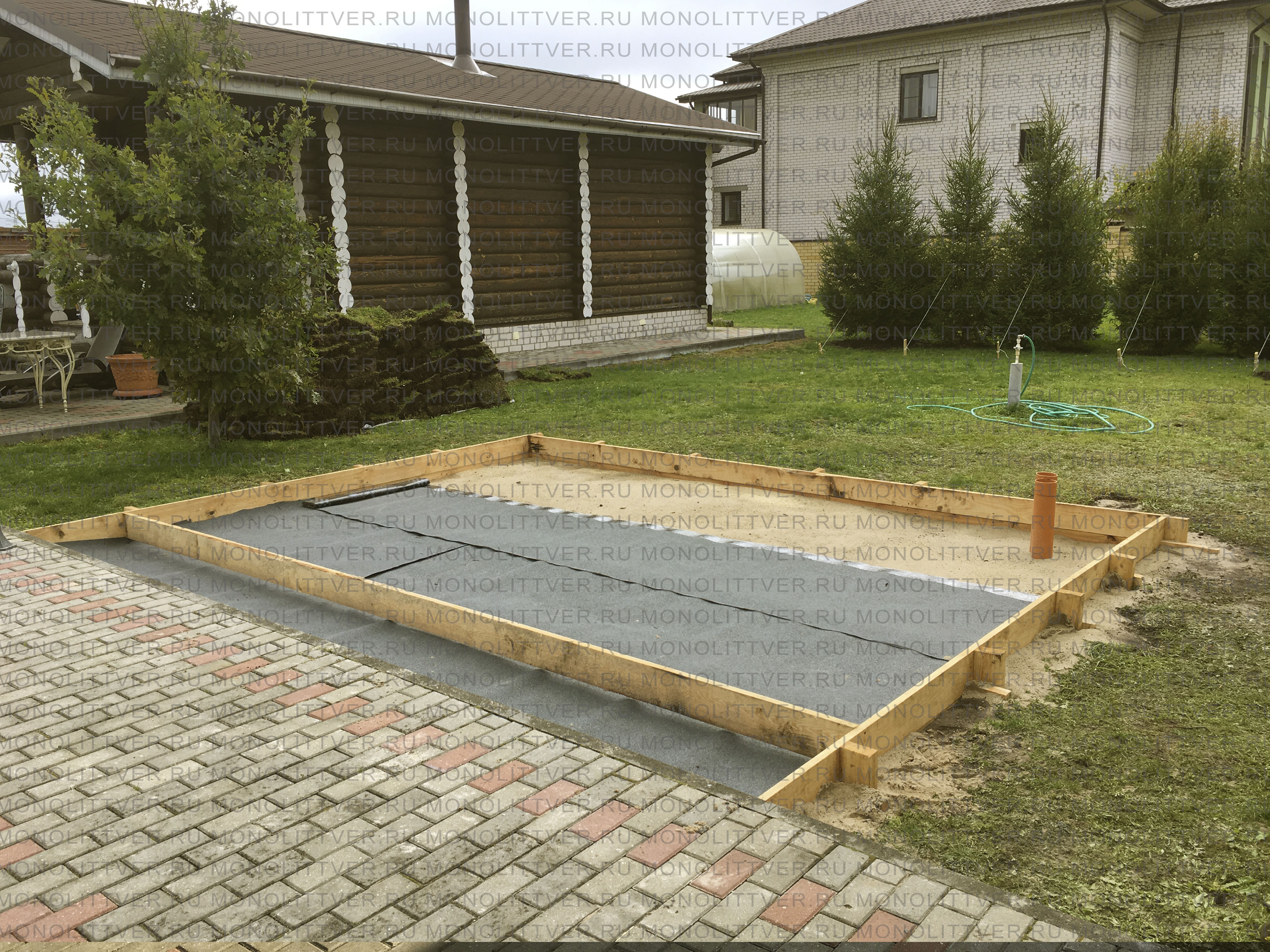 Гидроизоляция монолитной плиты